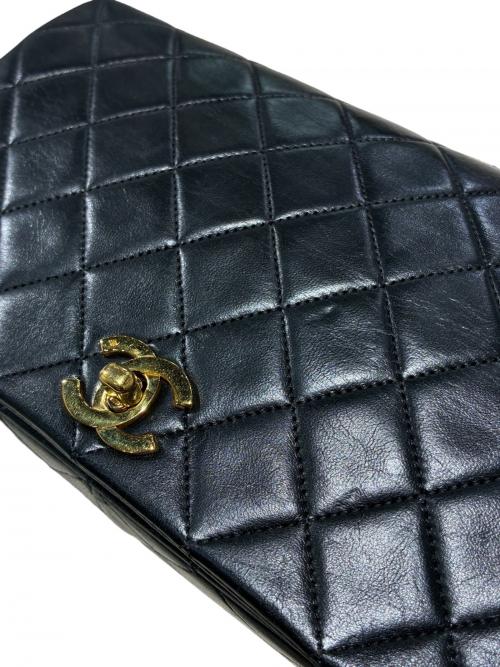 CHANEL（シャネル）CHANEL (シャネル) マトラッセ ブラック×ゴールド サイズ:23の古着・服飾アイテム