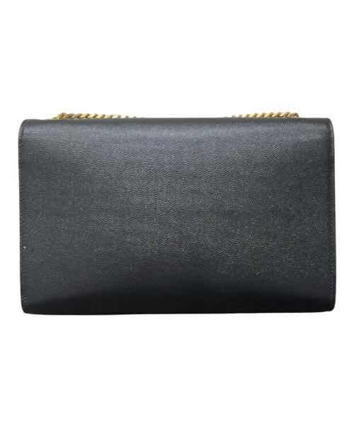 Saint Laurent Paris（サンローランパリ）Saint Laurent Paris (サンローランパリ) クラシック モノグラム ケイト（ミディアム） ブラック サイズ:ミディアムの古着・服飾アイテム