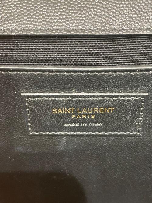 Saint Laurent Paris（サンローランパリ）Saint Laurent Paris (サンローランパリ) クラシック モノグラム ケイト（ミディアム） ブラック サイズ:ミディアムの古着・服飾アイテム