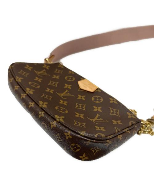 LOUIS VUITTON（ルイ ヴィトン）LOUIS VUITTON (ルイ ヴィトン) ミュルティ ポシェット アクセソワール ローズクレールの古着・服飾アイテム