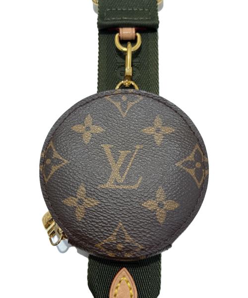 LOUIS VUITTON（ルイ ヴィトン）LOUIS VUITTON (ルイ ヴィトン) ミュルティ ポシェット アクセソワール ブラウン×カーキの古着・服飾アイテム