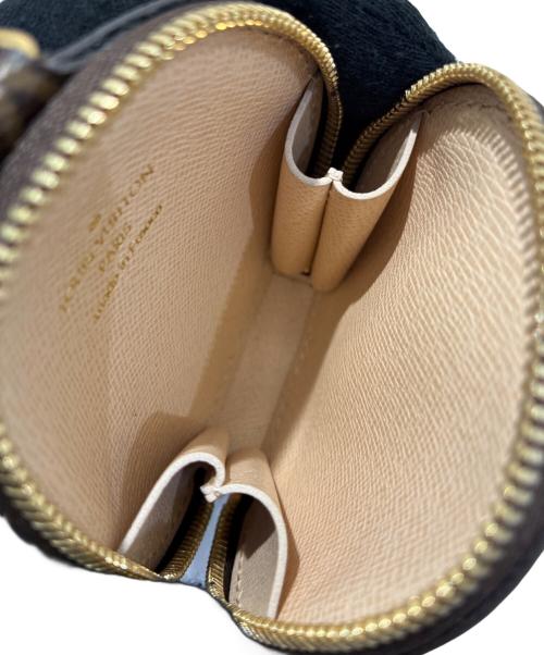 LOUIS VUITTON（ルイ ヴィトン）LOUIS VUITTON (ルイ ヴィトン) ミュルティ ポシェット アクセソワール ブラウン×カーキの古着・服飾アイテム