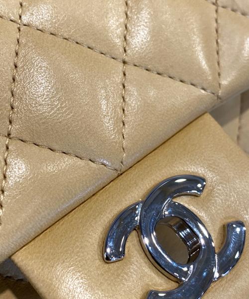 CHANEL（シャネル）CHANEL (シャネル) マトラッセ チェーンショルダーバッグ ベージュの古着・服飾アイテム