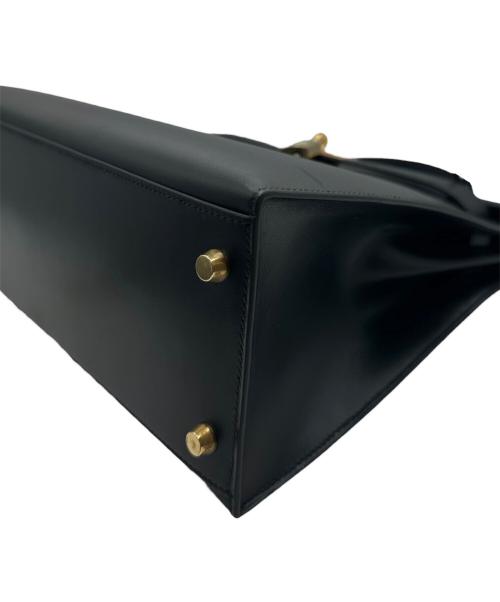 HERMES（エルメス）HERMES (エルメス) Kelly 32 ケリー32 外縫い/ボックスカーフ/ノワール/ゴールド金具/□B刻印:1998年製 ブラック サイズ:32の古着・服飾アイテム