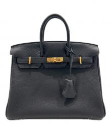HERMES（エルメス）の古着「バーキン25/Birkin25 Black/トゴ/ゴールド金具/W刻印2024年」｜ブラック
