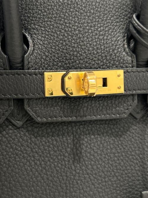 HERMES（エルメス）HERMES (エルメス) バーキン25/Birkin25 Black/トゴ/ゴールド金具/W刻印2024年 ブラック サイズ:25の古着・服飾アイテム