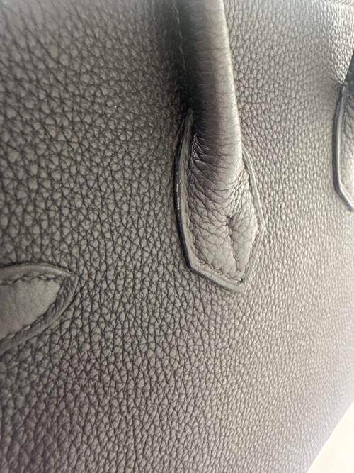 HERMES（エルメス）HERMES (エルメス) バーキン25/Birkin25 Black/トゴ/ゴールド金具/W刻印2024年 ブラック サイズ:25の古着・服飾アイテム