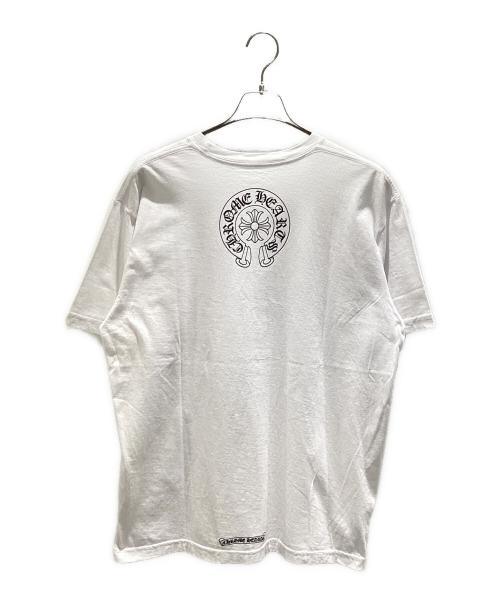 CHROME HEARTS（クロムハーツ）CHROME HEARTS (クロムハーツ) Neck Logo Pocket T-Shirt/ネックロゴポケットTシャツ/026-057829 ホワイト サイズ:XLの古着・服飾アイテム
