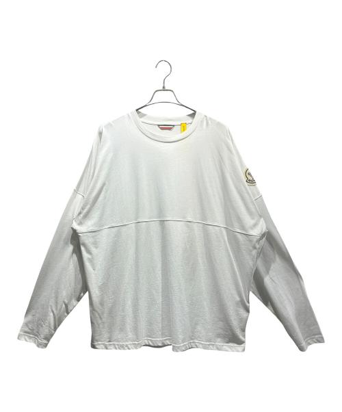 MONCLER GENIUS（モンクレール ジーニアス）MONCLER GENIUS (モンクレール ジーニアス) フットボールTシャツ ホワイト サイズ:XLの古着・服飾アイテム