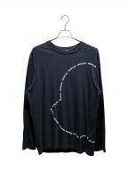 MONCLERモンクレール）の古着「長袖Tシャツ/H10918D00009」｜ネイビー
