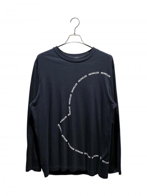 MONCLER（モンクレール）MONCLER (モンクレール) 長袖Tシャツ/H10918D00009 ネイビー サイズ:Lの古着・服飾アイテム