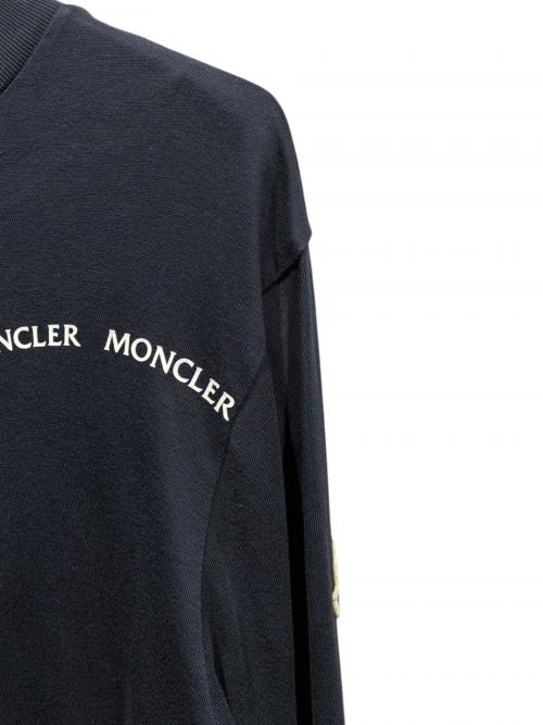 MONCLER（モンクレール）MONCLER (モンクレール) 長袖Tシャツ/H10918D00009 ネイビー サイズ:Lの古着・服飾アイテム