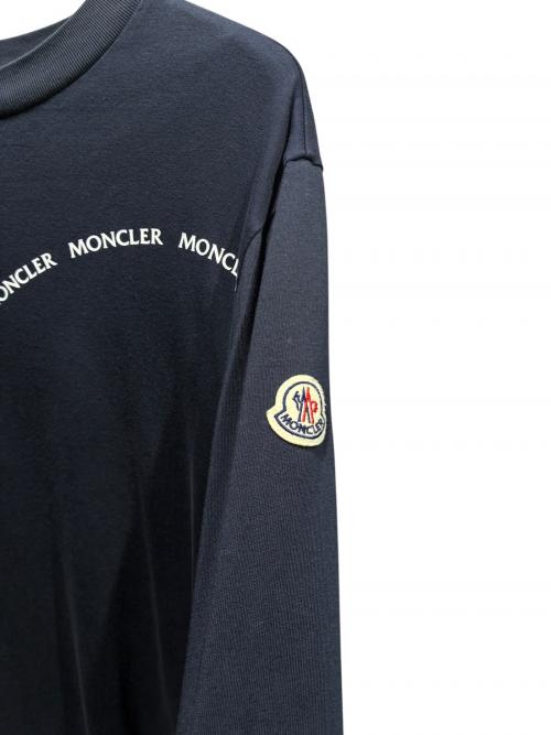 MONCLER（モンクレール）MONCLER (モンクレール) 長袖Tシャツ/H10918D00009 ネイビー サイズ:Lの古着・服飾アイテム