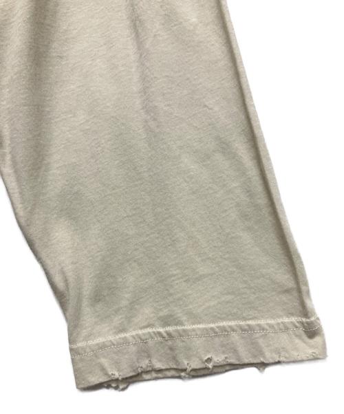 BALENCIAGA（バレンシアガ）BALENCIAGA (バレンシアガ) ダメージ加工ロングスリーブTシャツ グレー サイズ:2の古着・服飾アイテム