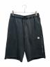 MONCLER GENIUS（モンクレール ジーニアス）の古着「スウェットロゴハーフパンツ/F209U8H70200 809F4」｜ブラック