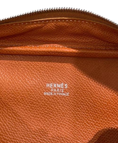 HERMES（エルメス）HERMES (エルメス) Mini Plume 20/ミニプリュム20/ヴォーエプソン/ゴールド/□H刻印 2004年製 ゴールド サイズ:20の古着・服飾アイテム