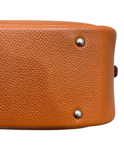 HERMES（エルメス）HERMES (エルメス) Mini Plume 20/ミニプリュム20/ヴォーエプソン/ゴールド/□H刻印 2004年製 ゴールド サイズ:20の古着・服飾アイテム