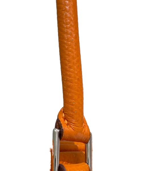 HERMES（エルメス）HERMES (エルメス) ミニプリュム20 オレンジ系 サイズ:20の古着・服飾アイテム