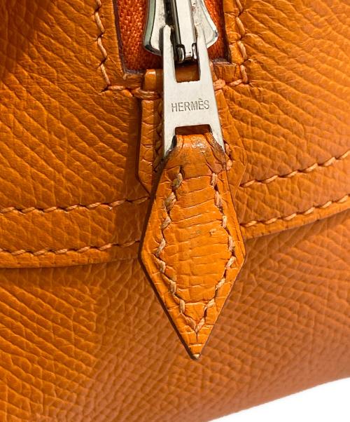HERMES（エルメス）HERMES (エルメス) ミニプリュム20 オレンジ系 サイズ:20の古着・服飾アイテム