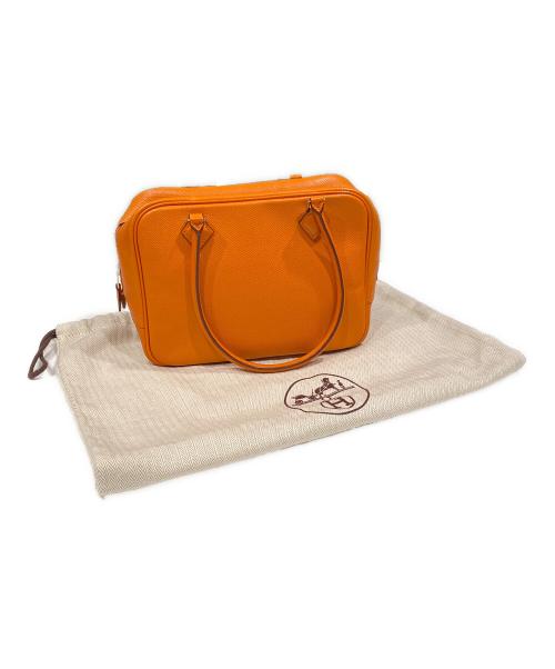 HERMES（エルメス）HERMES (エルメス) ミニプリュム20 オレンジ系 サイズ:20の古着・服飾アイテム
