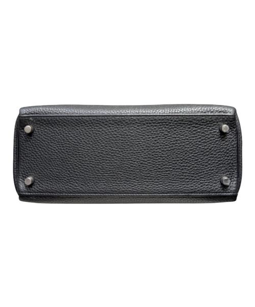 HERMES（エルメス）HERMES (エルメス) ケリー28 内縫い/シルバー金具/トリヨンクレマンス/ブラック/□M:2009年 ブラック サイズ:28の古着・服飾アイテム