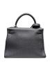 HERMES (エルメス) ケリー28 内縫い/シルバー金具/トリヨンクレマンス/ブラック/□M:2009年 ブラック サイズ:28：2080000円