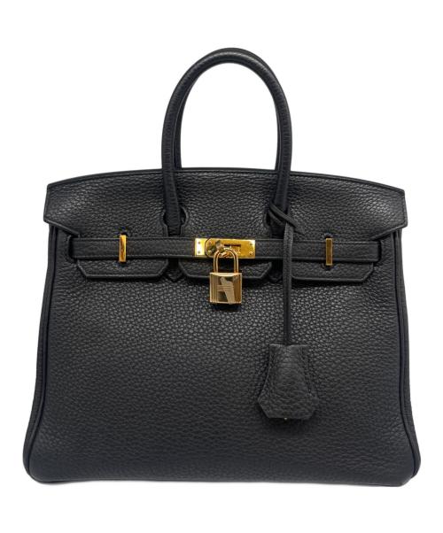 HERMES（エルメス）HERMES (エルメス) バーキン25/ゴールド金具/トリヨンクレマンス/ブラック/Z刻印：2021年 ブラック サイズ:25の古着・服飾アイテム