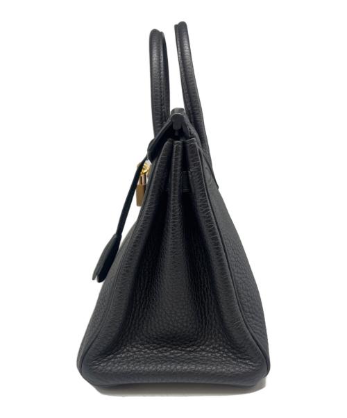 HERMES（エルメス）HERMES (エルメス) バーキン25/ゴールド金具/トリヨンクレマンス/ブラック/Z刻印：2021年 ブラック サイズ:25の古着・服飾アイテム