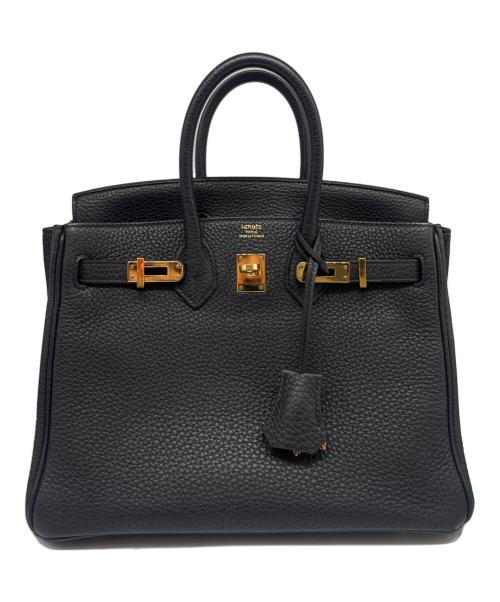 HERMES（エルメス）HERMES (エルメス) バーキン25/ゴールド金具/トリヨンクレマンス/ブラック/Z刻印：2021年 ブラック サイズ:25の古着・服飾アイテム
