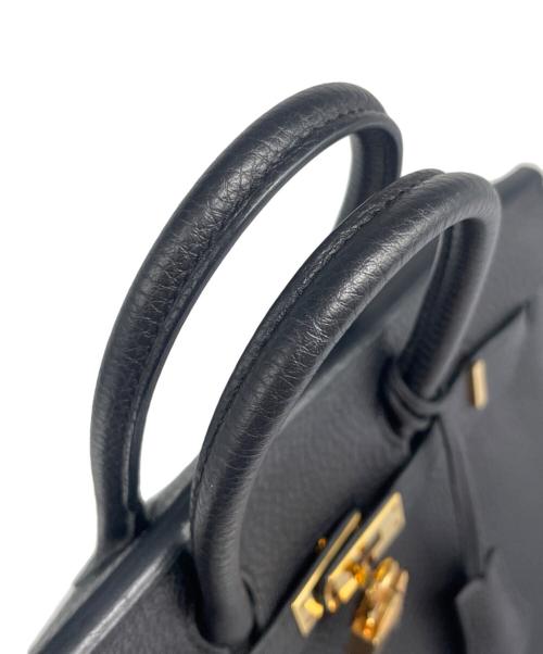 HERMES（エルメス）HERMES (エルメス) Barkin 25 バーキン 25/ゴールド金具/トリヨンクレマンス/ブラック/Z刻印：2021年 ブラック サイズ:25の古着・服飾アイテム