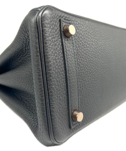 HERMES（エルメス）HERMES (エルメス) Barkin 25 バーキン 25/ゴールド金具/トリヨンクレマンス/ブラック/Z刻印：2021年 ブラック サイズ:25の古着・服飾アイテム