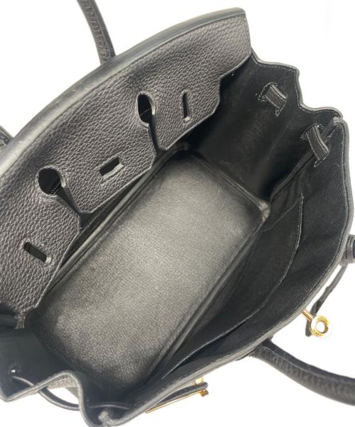 HERMES（エルメス）HERMES (エルメス) Barkin 25 バーキン 25/ゴールド金具/トリヨンクレマンス/ブラック/Z刻印：2021年 ブラック サイズ:25の古着・服飾アイテム