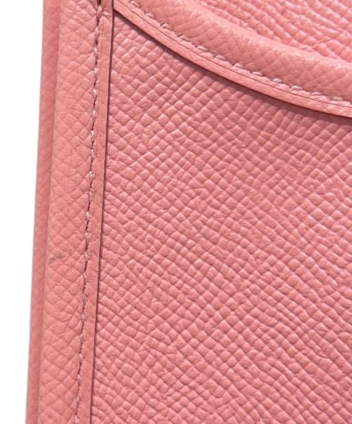 HERMES（エルメス）HERMES (エルメス) EVELYN3 PM/エヴリン3PM/ヴォーエプソン/ローズコンフェッティ/X刻印/シルバー金具 ローズコンフェッティ サイズ:PMの古着・服飾アイテム
