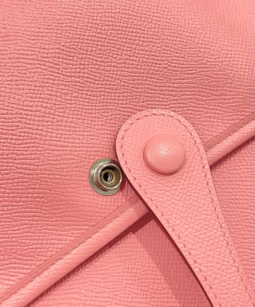HERMES（エルメス）HERMES (エルメス) EVELYN3 PM/エヴリン3PM/ヴォーエプソン/ローズコンフェッティ/X刻印/シルバー金具 ローズコンフェッティ サイズ:PMの古着・服飾アイテム