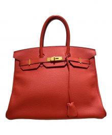 HERMES（エルメス）の古着「バーキン35/Birkin35/トゴ/カプシーヌ/□R刻印/2014年/ゴールド金具」｜カプシーヌ