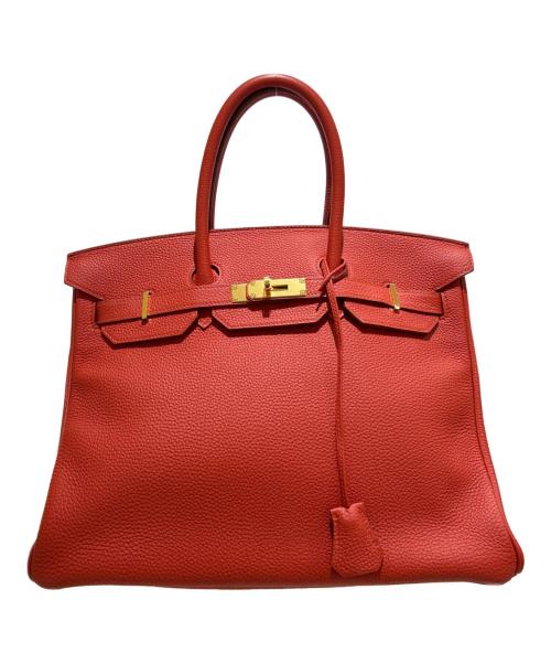 HERMES（エルメス）HERMES (エルメス) バーキン35/Birkin35/トゴ/カプシーヌ/□R刻印/2014年/ゴールド金具 カプシーヌ サイズ:35の古着・服飾アイテム