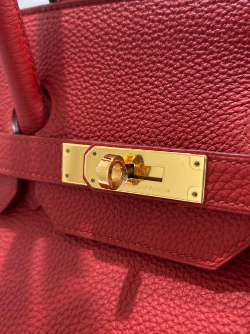 HERMES（エルメス）HERMES (エルメス) バーキン35/Birkin35/トゴ/カプシーヌ/□R刻印/2014年/ゴールド金具 カプシーヌ サイズ:35の古着・服飾アイテム