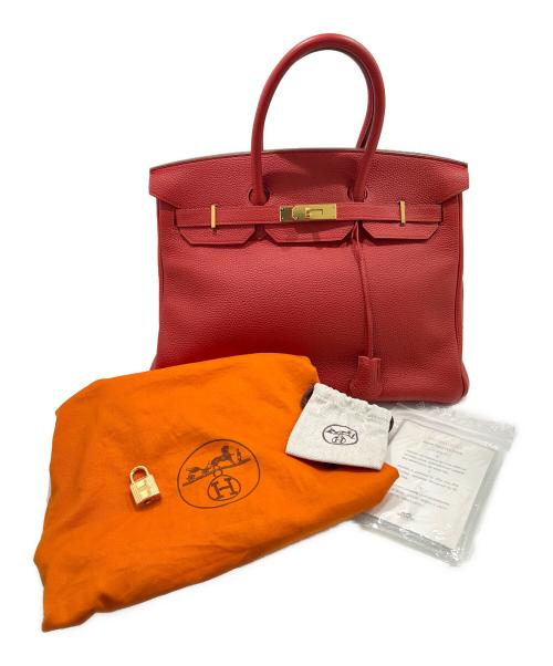 HERMES（エルメス）HERMES (エルメス) バーキン35/Birkin35/トゴ/カプシーヌ/□R刻印/2014年/ゴールド金具 カプシーヌ サイズ:35の古着・服飾アイテム