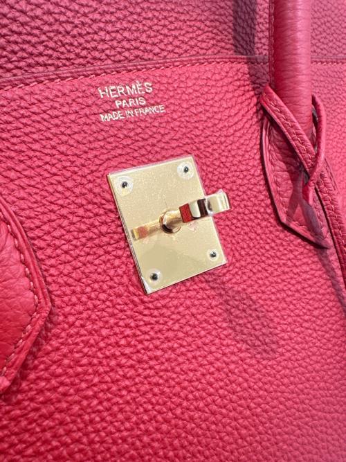 HERMES（エルメス）HERMES (エルメス) バーキン35/Birkin35/トゴ/カプシーヌ/□R刻印/2014年/ゴールド金具 カプシーヌ サイズ:35の古着・服飾アイテム