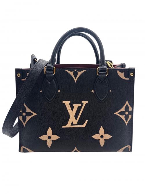 LOUIS VUITTON（ルイ ヴィトン）LOUIS VUITTON (ルイ ヴィトン) ショルダーバッグ ブラック×ベージュ サイズ:PMの古着・服飾アイテム