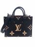 LOUIS VUITTON（ルイ ヴィトン）の古着「ショルダーバッグ」｜ブラック×ベージュ