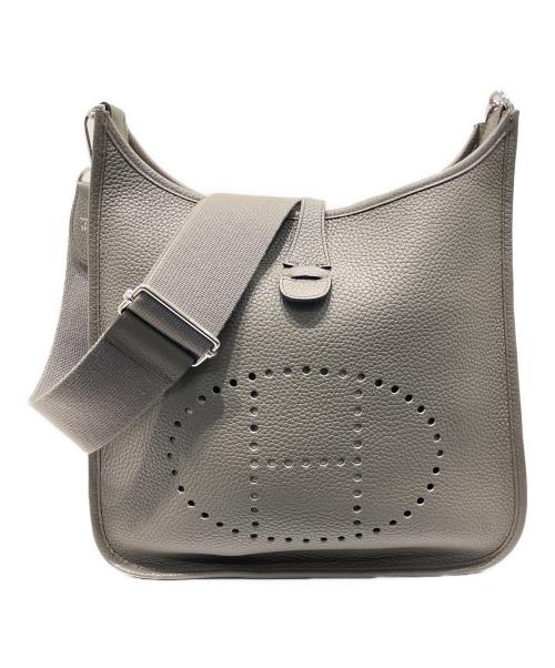 HERMES（エルメス）HERMES (エルメス) エブリン Ⅲ PM/Evelyne III PM/トリヨンクレマンス/ノワール/シルバー金具/X刻印：2016年製/メッセンジャーバッグ/ショルダーバッグ/メッセンジャーバッグ/エブリンPM エタン サイズ:PMの古着・服飾アイテム