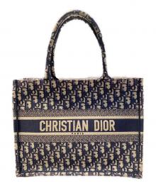 Christian Dior（クリスチャン ディオール）の古着「ブックトートバッグ」｜ネイビー