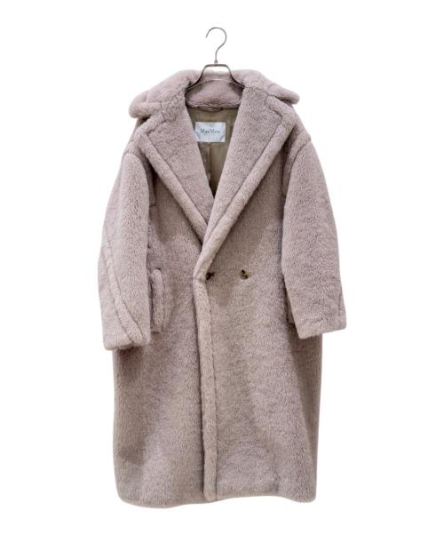 MaxMara（マックスマーラ）MaxMara (マックスマーラ) テディベアコート ライトグレー サイズ:XSの古着・服飾アイテム