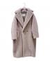 MaxMara（マックスマーラ）の古着「テディベアコート」｜ライトグレー