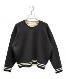Christian Dior（クリスチャン ディオール）の古着「J'ADIOR8ボクシーセーター」｜ブラック