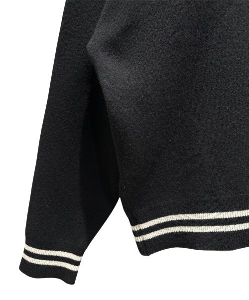 Christian Dior（クリスチャン ディオール）Christian Dior (クリスチャン ディオール) J'ADIOR8ボクシーセーター ブラック サイズ:38の古着・服飾アイテム