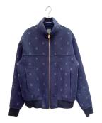 LOUIS VUITTONルイ ヴィトン）の古着「モノグラムリバーシブルブルゾン」｜ネイビー