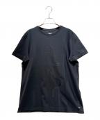 ）の古着「エンボス加工/ロゴTシャツ」｜ブラック