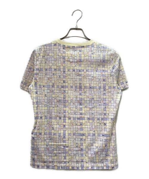 HERMES（エルメス）HERMES (エルメス) ボルデュックチェックTシャツ イエロー サイズ:40の古着・服飾アイテム